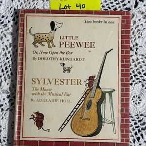Little Golden Book: Little Peewee or, now open the box & Sylvester the mouse